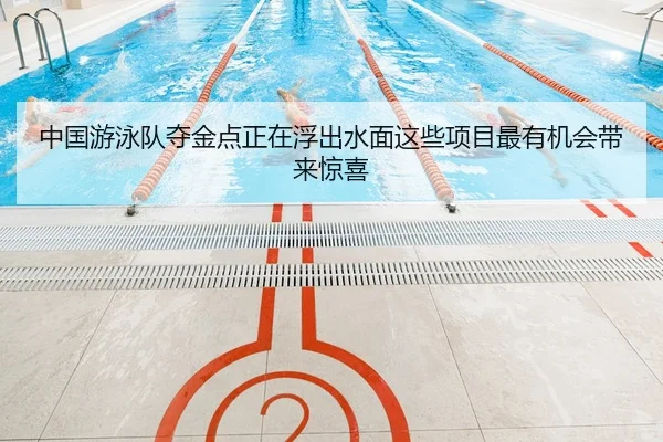 中国游泳队夺金点正在浮出水面这些项目最有机会带来惊喜